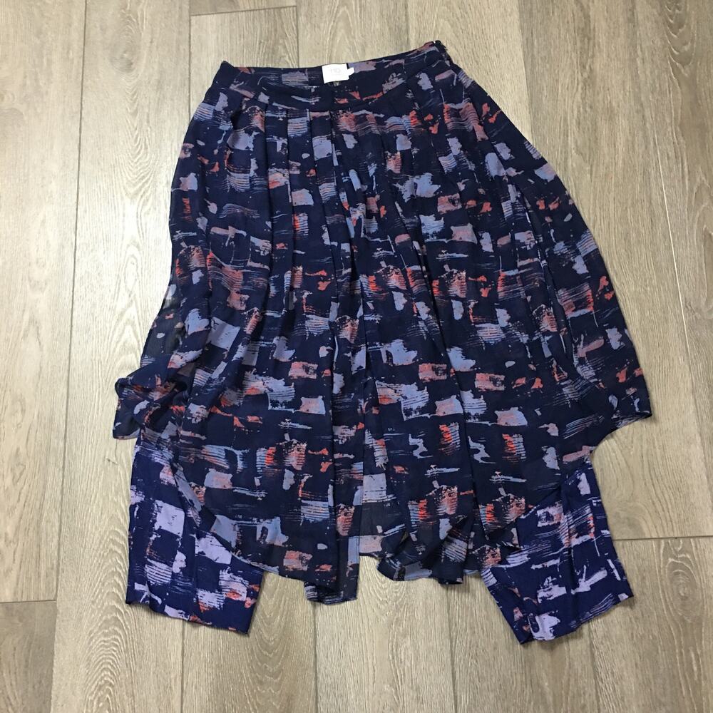 HD in Paris Anthropologie Skirted Waterfront Pants US 6
